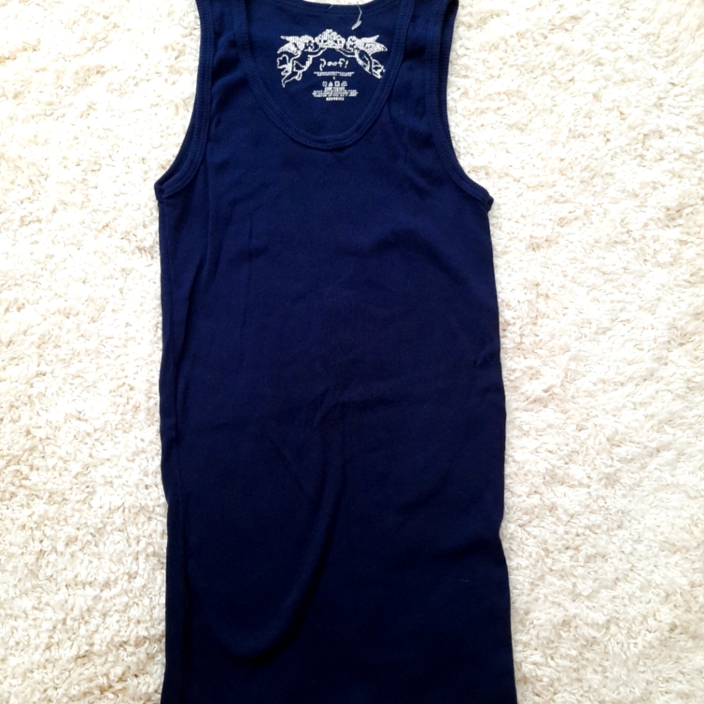 NAVY 💙BLUE TANK TOP SIZE L